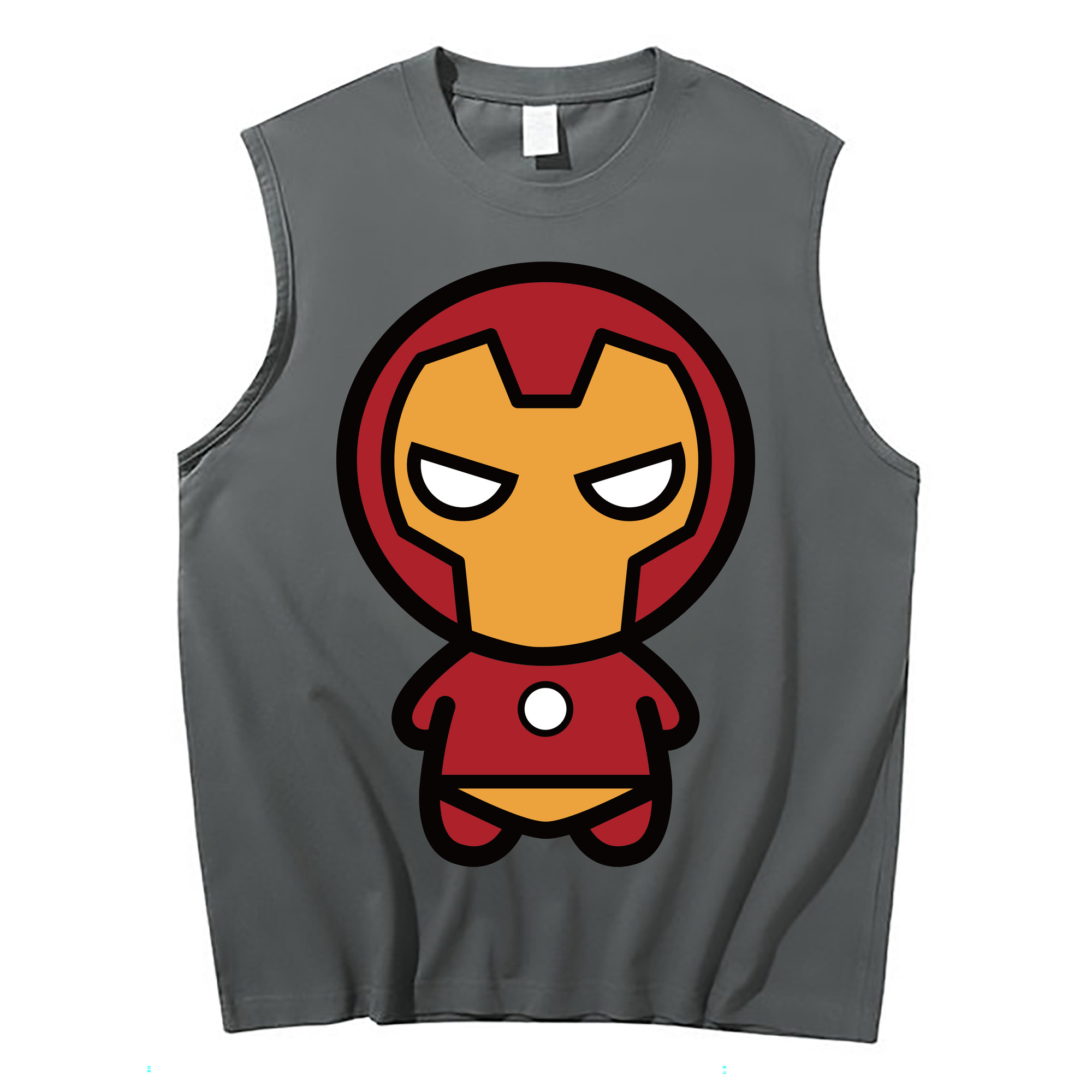 （画像用） アベンジャーズ The Avengers コットン100％タンクトップ（フロントプリント）
